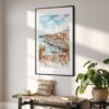 02 - Morning Coffee in Porto Watercolor Art - Digital Download - Hallway.jpg