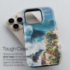 02 - Nazare Surfing Watercolor Art Phone Case - Tough Case.jpg