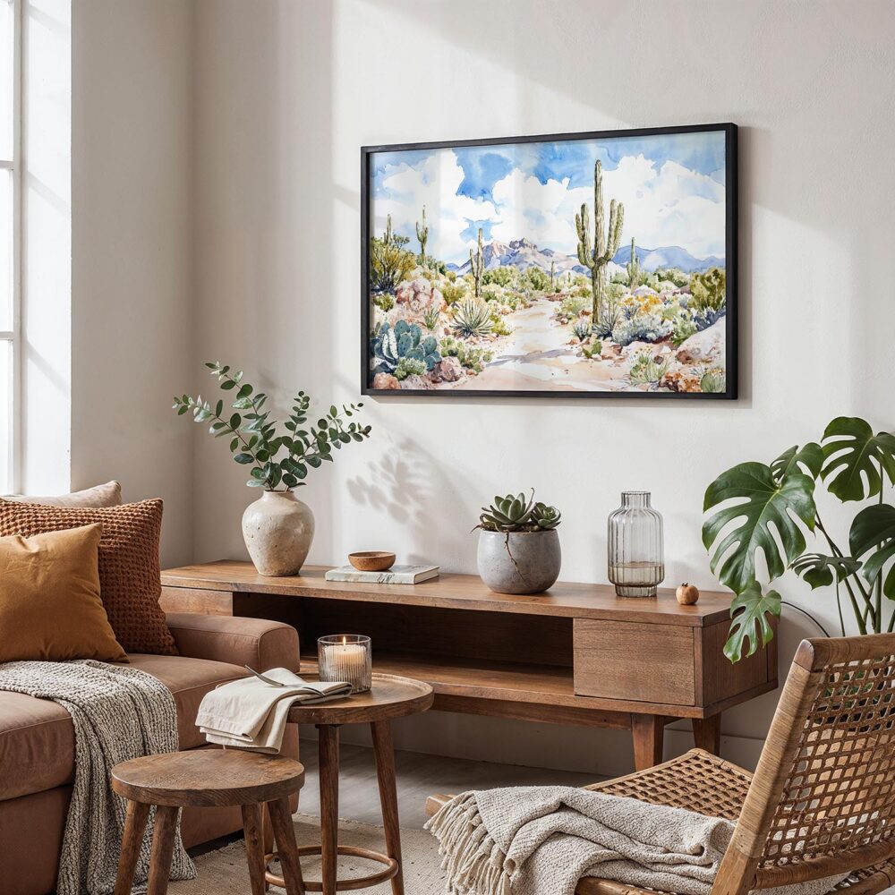 02 - Saguaro National Park Watercolor - Horizontal Art - Digital Download - Boho Living Room.jpg 02 - Saguaro National Park Watercolor - Horizontal Art - Digital Download - Boho Living Room.jpg