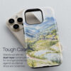 02 - Sapa Vietnam Watercolor Art Phone Case - Tough Case.jpg