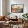 02 - Sedona AZ Watercolor - Horizontal Art - Digital Download - Boho Living Room.jpg