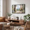 02 - Sequoia National Park Watercolor - Horizontal Art - Digital Download - Boho Living Room.jpg