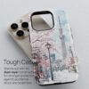 02 - Tokyo Skytree Watercolor Art Phone Case - Tough Case.jpg