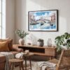 02 - Venice Italy Rialto Bridge Watercolor Art - Horizontal Art - Digital Download - Boho Living Room.jpg