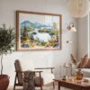 03 - Adirondack Mountains Watercolor - Horizontal Art - Digital Download - Boho Living Room 2.jpg