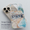 03 - Atrani Italy Watercolor Art Phone Case - Snap Case.jpg
