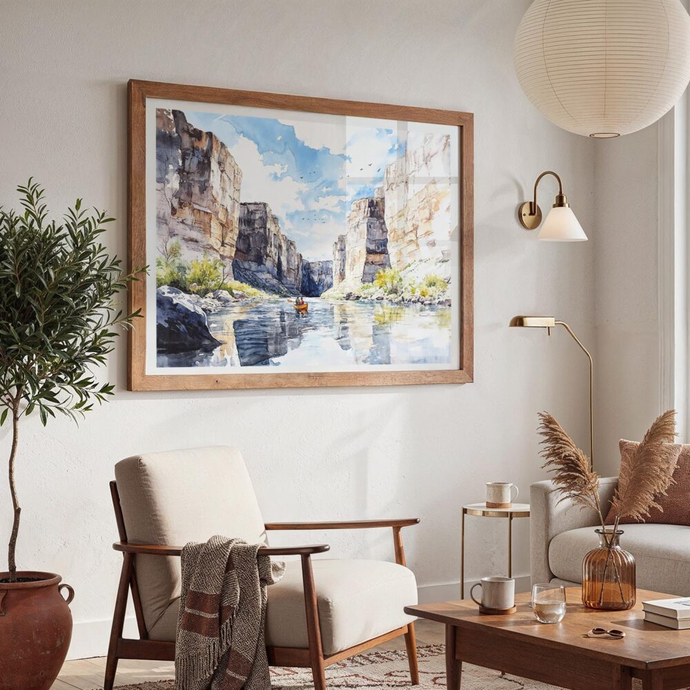 03 - Big Bend National Park Watercolor - Horizontal Art - Digital Download - Boho Living Room 2.jpg 03 - Big Bend National Park Watercolor - Horizontal Art - Digital Download - Boho Living Room 2.jpg