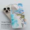 03 - Cancun Mexico Watercolor Art Phone Case - Snap Case.jpg
