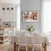 03 - Framed Antelope Canyon National Park Watercolor - Horizontal Canvas Print - Coastal Kitchen.jpg