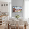 03 - Framed Canyonlands National Park Watercolor - Horizontal Canvas Print - Coastal Kitchen.jpg