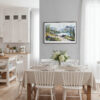 03 - Framed Glacier National Park Watercolor - Horizontal Canvas Print - Coastal Kitchen.jpg