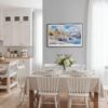 03 - Framed Porto Portugal Watercolor Art - Horizontal Canvas Print - Coastal Kitchen.jpg