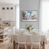 03 - Framed Tokyo Tower Watercolor Art - Horizontal Canvas Print - Coastal Kitchen.jpg