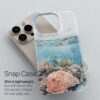 03 - Great Barrier Reef Watercolor Art Phone Case - Snap Case.jpg