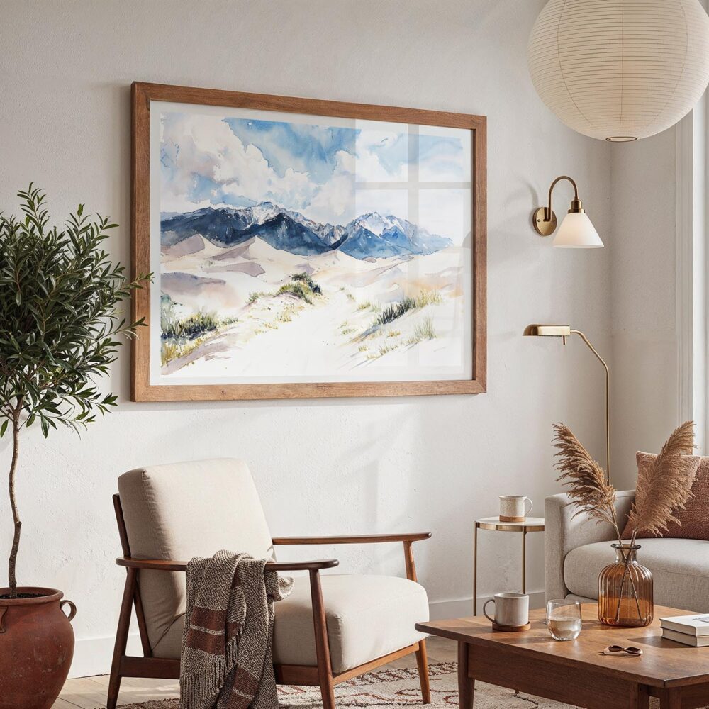03 - Great Sand Dunes National Park Watercolor - Horizontal Art - Digital Download - Boho Living Room 2.jpg 03 - Great Sand Dunes National Park Watercolor - Horizontal Art - Digital Download - Boho Living Room 2.jpg