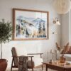 03 - Great Smoky Mountains National Park Watercolor - Horizontal Art - Digital Download - Boho Living Room 2.jpg