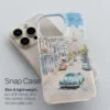 03 - Havana Cuba Watercolor Art Phone Case - Snap Case.jpg