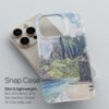 03 - Hawaii Na pali Coast - Watercolor Art Phone Case - Snap Case.jpg
