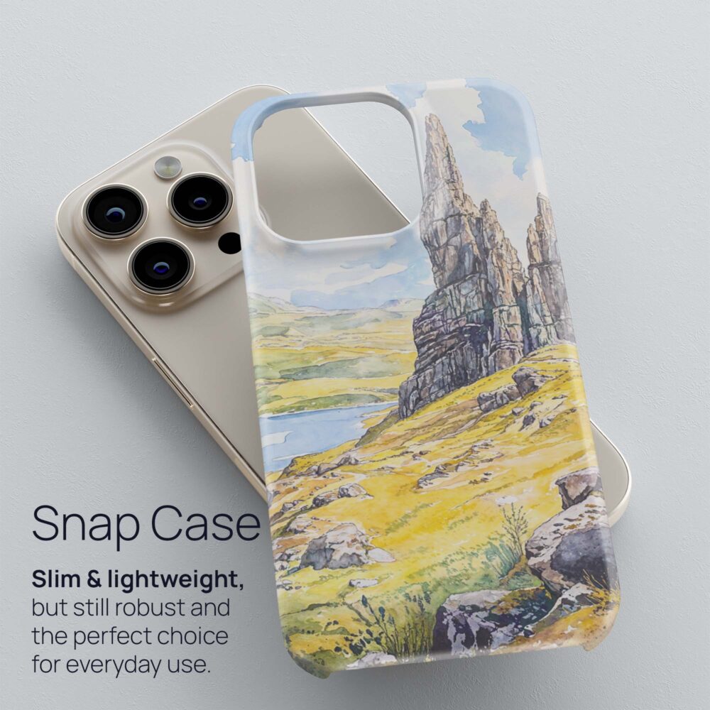 03 - Isle of Skye Watercolor Art Phone Case - Snap Case.jpg 03 - Isle of Skye Watercolor Art Phone Case - Snap Case.jpg