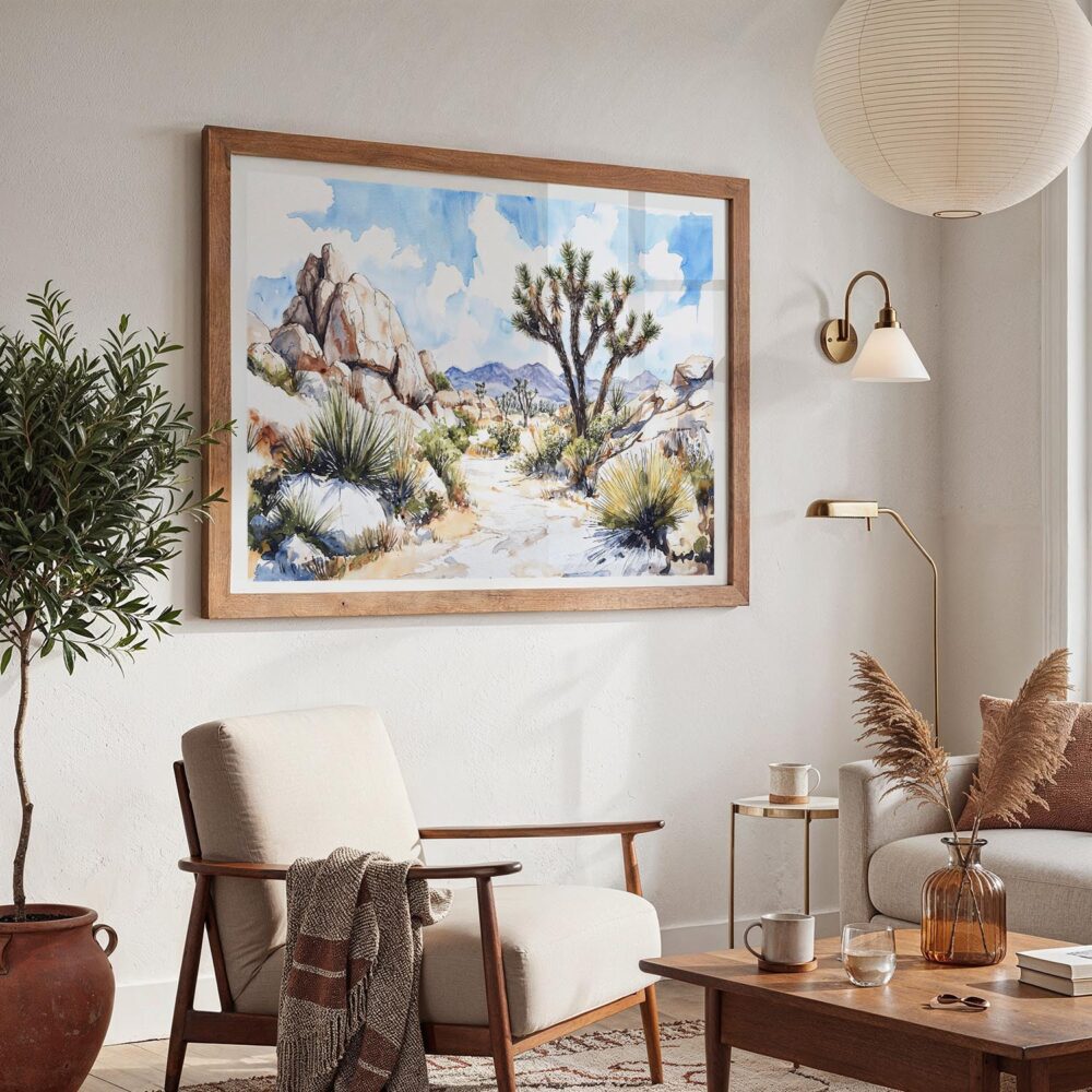 03 - Joshua Tree National Park Watercolor - Horizontal Art - Digital Download - Boho Living Room 2.jpg 03 - Joshua Tree National Park Watercolor - Horizontal Art - Digital Download - Boho Living Room 2.jpg