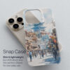 03 - Kathmandu Nepal Watercolor Art Phone Case - Snap Case.jpg