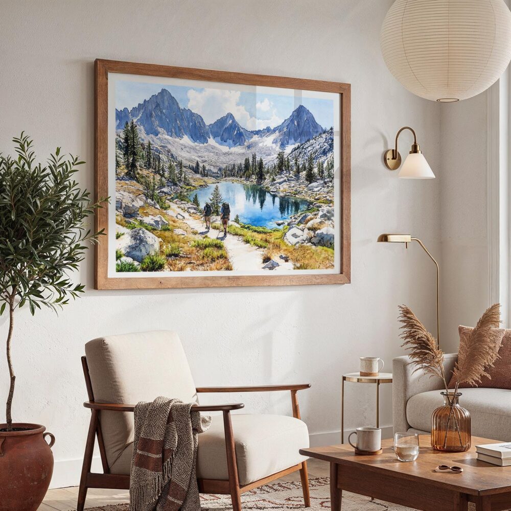 03 - Kings Canyon National Park Watercolor - Horizontal Art - Digital Download - Boho Living Room 2.jpg 03 - Kings Canyon National Park Watercolor - Horizontal Art - Digital Download - Boho Living Room 2.jpg