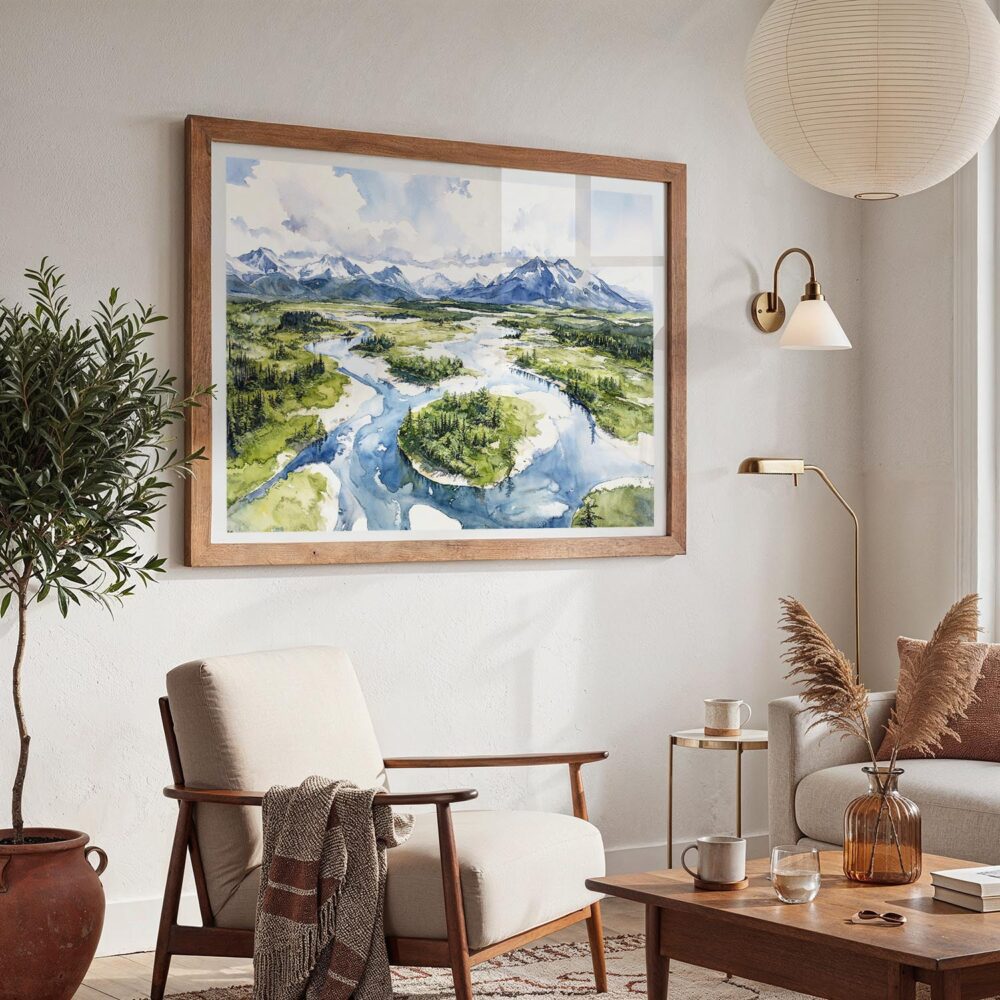 03 - Kobuk Valley National Park Watercolor - Horizontal Art - Digital Download - Boho Living Room 2.jpg 03 - Kobuk Valley National Park Watercolor - Horizontal Art - Digital Download - Boho Living Room 2.jpg