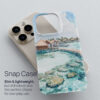 03 - Maldives Watercolor Art Phone Case - Snap Case.jpg