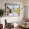 03 - Maroon Bells Aspen CO Watercolor - Horizontal Art - Digital Download - Boho Living Room 2.jpg