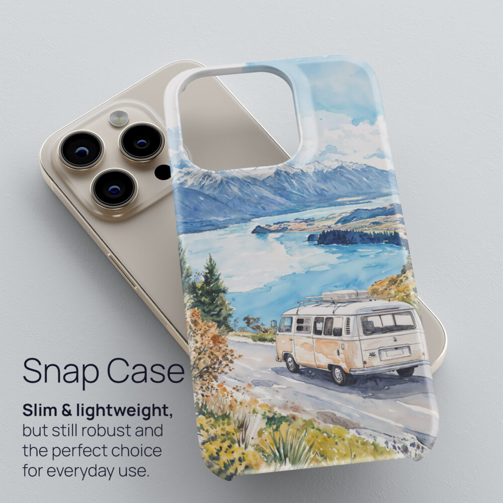 03 - Mount Cook Road NZ Watercolor Art Phone Case - Snap Case.jpg 03 - Mount Cook Road NZ Watercolor Art Phone Case - Snap Case.jpg