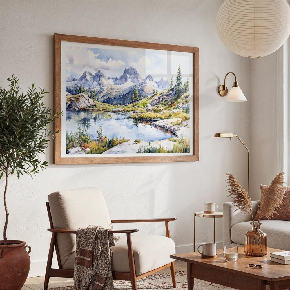 03 - North Cascades National Park Watercolor - Horizontal Art - Digital Download - Boho Living Room 2.jpg 03 - North Cascades National Park Watercolor - Horizontal Art - Digital Download - Boho Living Room 2.jpg