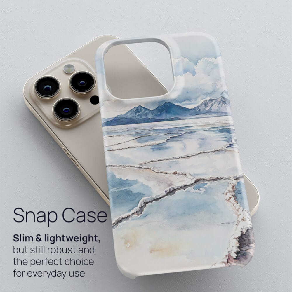 03 - Salar de Uyuni Watercolor Art Phone Case - Snap Case.jpg 03 - Salar de Uyuni Watercolor Art Phone Case - Snap Case.jpg