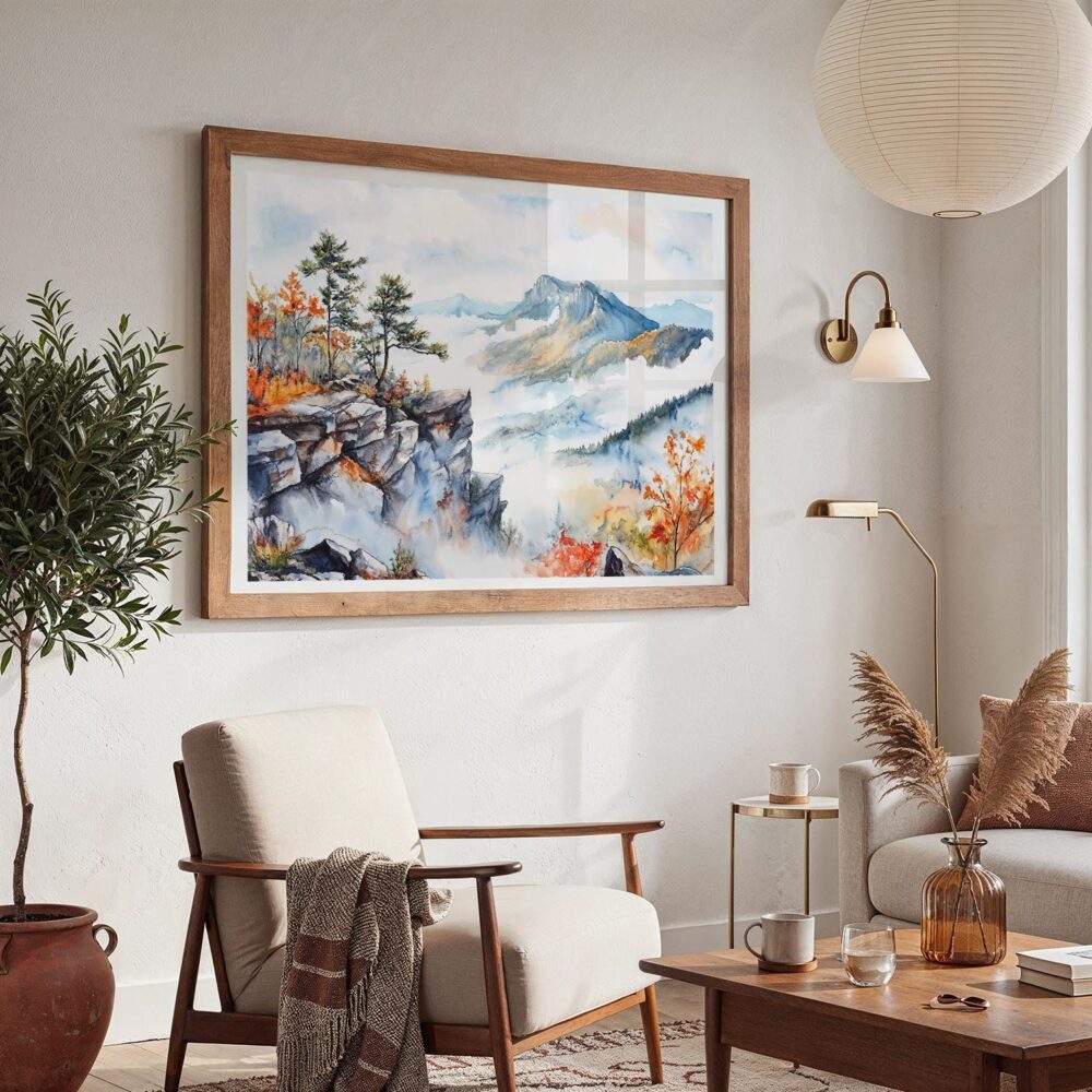 03 - Shenandoah National Park Watercolor - Horizontal Art - Digital Download - Boho Living Room 2.jpg 03 - Shenandoah National Park Watercolor - Horizontal Art - Digital Download - Boho Living Room 2.jpg