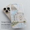 03 - Taj Mahal Watercolor Art Phone Case - Snap Case.jpg
