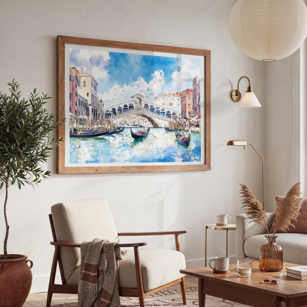 03 - Venice Italy Rialto Bridge Watercolor Art - Horizontal Art - Digital Download - Boho Living Room 2.jpg 03 - Venice Italy Rialto Bridge Watercolor Art - Horizontal Art - Digital Download - Boho Living Room 2.jpg