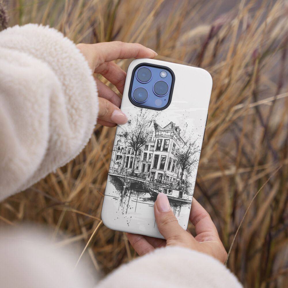 04 - Amsterdam - Pencil Drawing Art Phone Case - Female hand.jpg 04 - Amsterdam - Pencil Drawing Art Phone Case - Female hand.jpg
