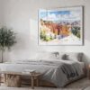 04 - Bryce Canyon National Park Watercolor - Horizontal Art - Digital Download - Bedroom.jpg