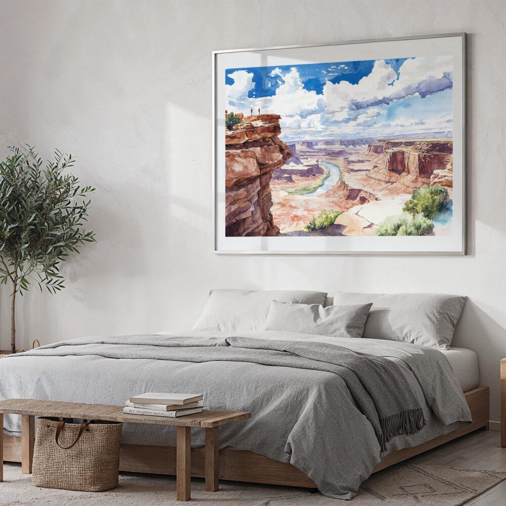 04 - Canyonlands National Park Watercolor - Horizontal Art - Digital Download - Bedroom.jpg 04 - Canyonlands National Park Watercolor - Horizontal Art - Digital Download - Bedroom.jpg