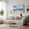 04 - Framed Wrangell–St. Elias National Park Watercolor - Horizontal Canvas Print - Scandi Living Room.jpg