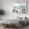 04 - Great Smoky Mountains National Park Watercolor - Horizontal Art - Digital Download - Bedroom.jpg