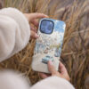 04 - Havana Cuba Watercolor Art Phone Case - Female hand.jpg