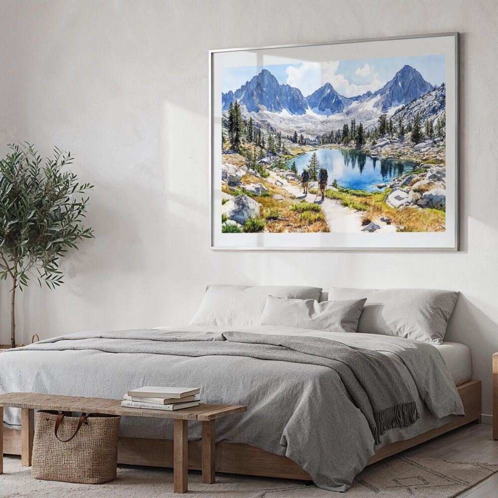04 - Kings Canyon National Park Watercolor - Horizontal Art - Digital Download - Bedroom.jpg 04 - Kings Canyon National Park Watercolor - Horizontal Art - Digital Download - Bedroom.jpg