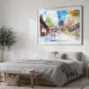04 - Kyoto Japan Watercolor Art - Horizontal Art - Digital Download - Bedroom.jpg