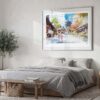 04 - Kyoto Japan Watercolor Art - Horizontal Art - Digital Download - Bedroom.jpg