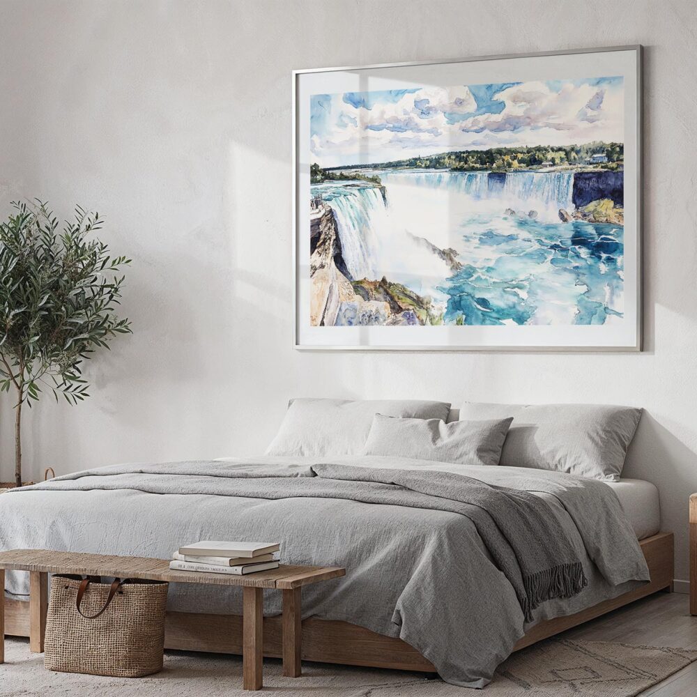 04 - Niagara Falls Watercolor - Horizontal Art - Digital Download - Bedroom.jpg 04 - Niagara Falls Watercolor - Horizontal Art - Digital Download - Bedroom.jpg
