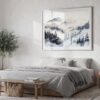 04 - Pacific Northwest Watercolor - Horizontal Art - Digital Download - Bedroom.jpg