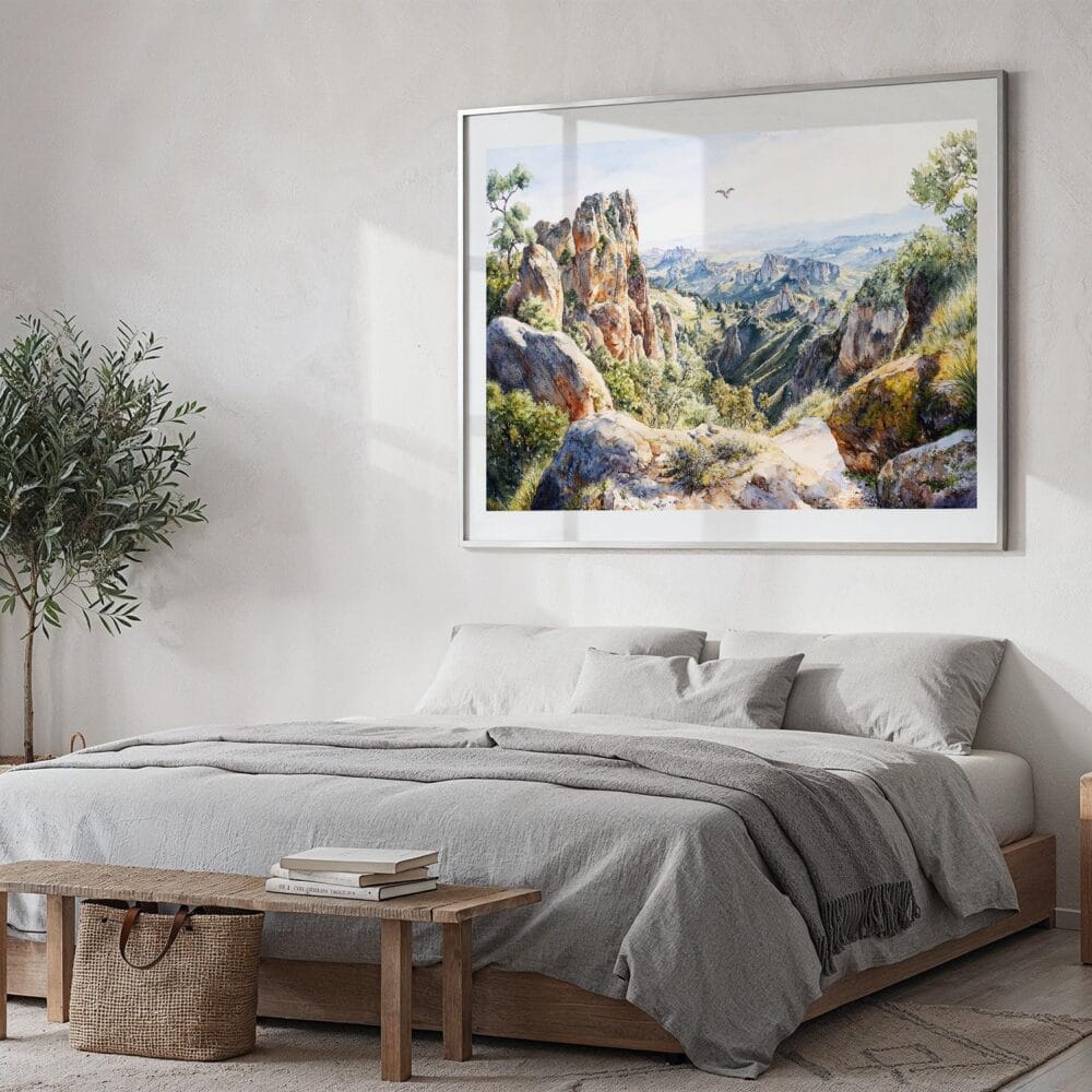 04 - Pinnacles National Park Watercolor - Horizontal Art - Digital Download - Bedroom.jpg 04 - Pinnacles National Park Watercolor - Horizontal Art - Digital Download - Bedroom.jpg