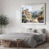 04 - Pinnacles National Park Watercolor - Horizontal Art - Digital Download - Bedroom.jpg