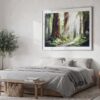 04 - Redwood National Park Watercolor - Horizontal Art - Digital Download - Bedroom.jpg