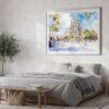 04 - Spain Sagrada Familia Watercolor Art - Horizontal Art - Digital Download - Bedroom.jpg